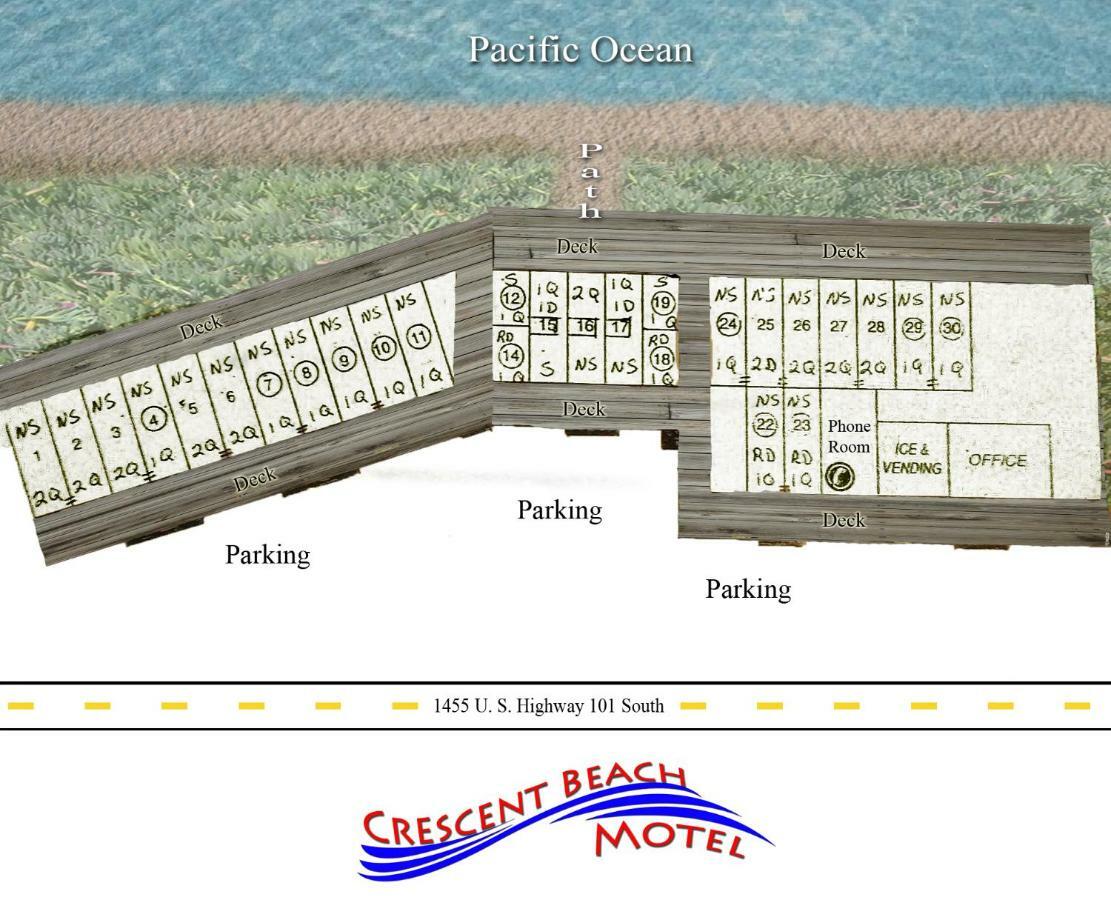 Crescent Beach Motel Crescent City Εξωτερικό φωτογραφία